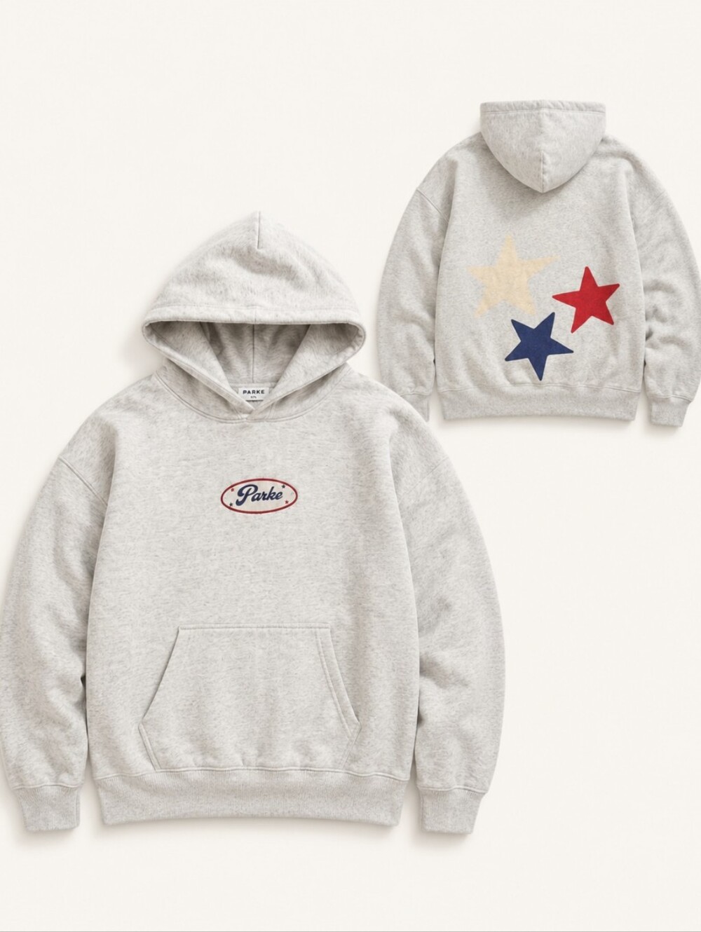 Parke All Star Hoodie Heather Gray L/XL